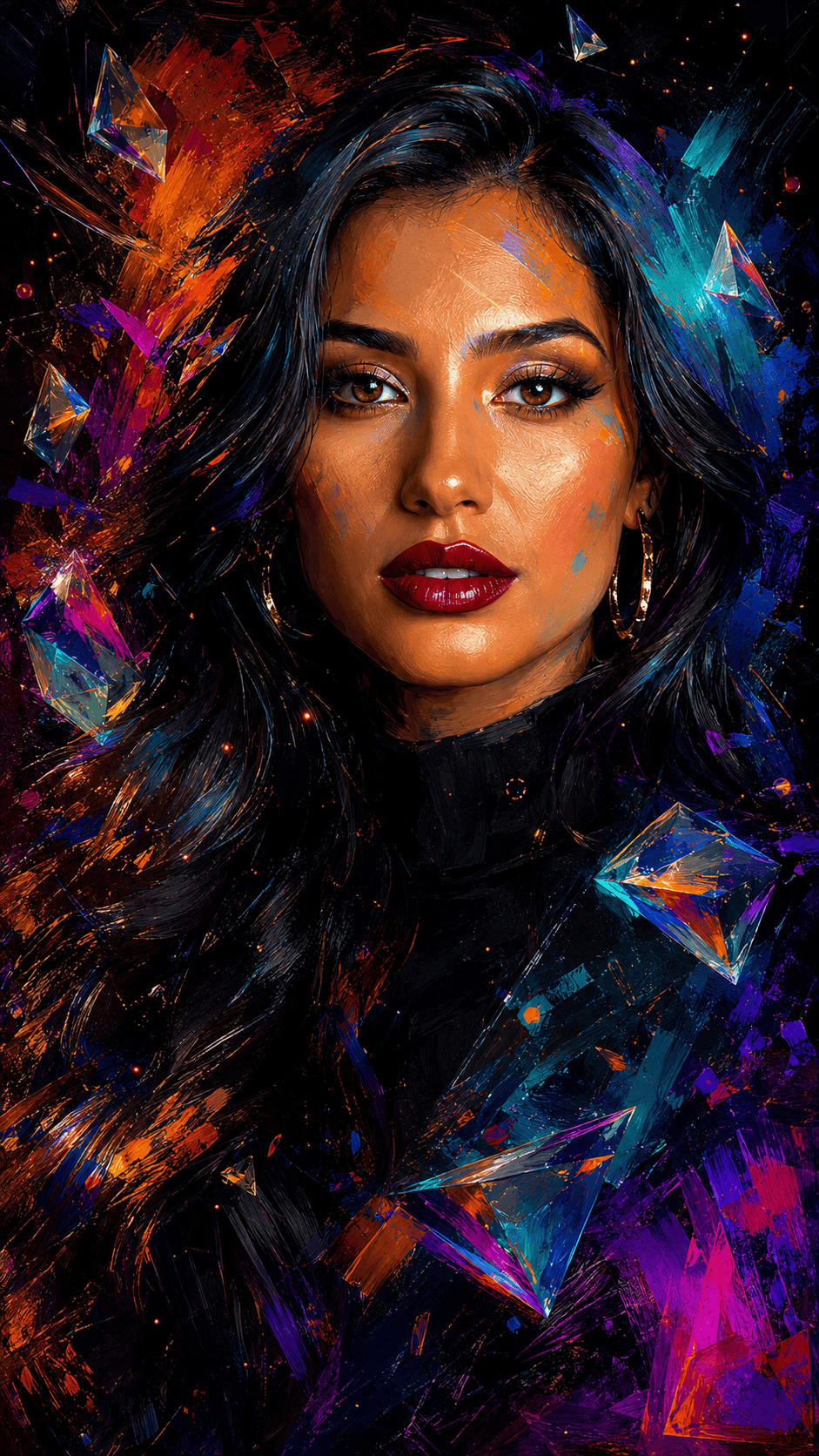 Luxury AI Fashion Portrait Collection